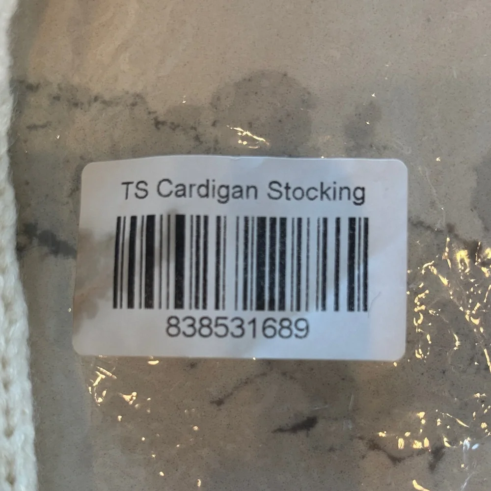 Taylor Swift Cardigan Christmas Stocking - Picture 2 of 6